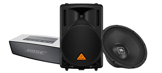 Service de Bafles, Subwoofers y Parlantes